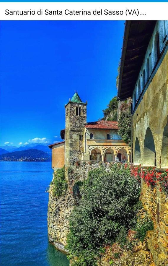 Lago Maggiore, Leggiuno, Ampio Appartamento エクステリア 写真